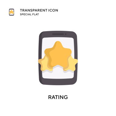 Beğeni vektörü simgesi. Düz çizim. EPS 10 vektörü.