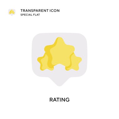 Beğeni vektörü simgesi. Düz çizim. EPS 10 vektörü.