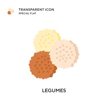 Legumes vektör simgesi. Düz çizim. EPS 10 vektörü.