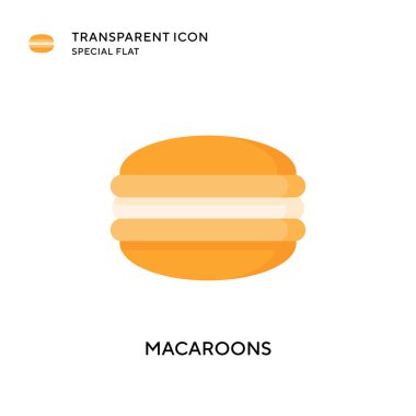 Makaronlar vektör simgesi. Düz çizim. EPS 10 vektörü.