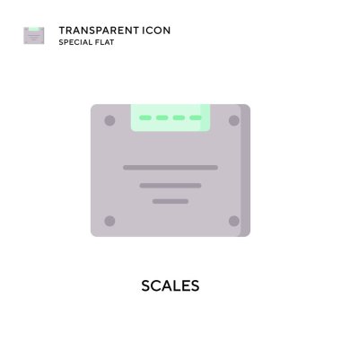 Vektör simgesini ölçeklendirir. Düz çizim. EPS 10 vektörü.
