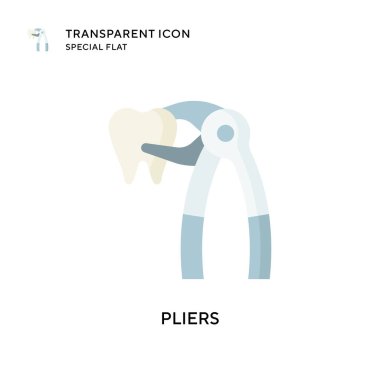 Kerpeten vektör simgesi. Düz çizim. EPS 10 vektörü.