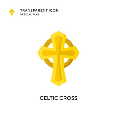 Kelt vektör simgesi. Düz çizim. EPS 10 vektörü.