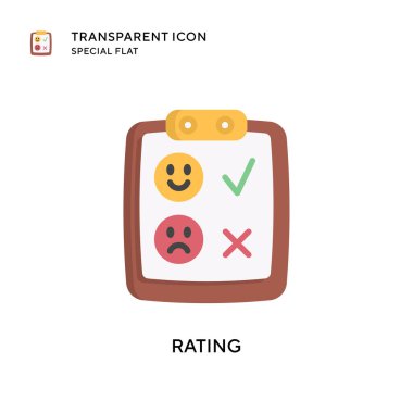 Beğeni vektörü simgesi. Düz çizim. EPS 10 vektörü.