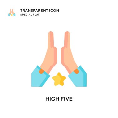 Çak bir vektör simgesi. Düz çizim. EPS 10 vektörü.