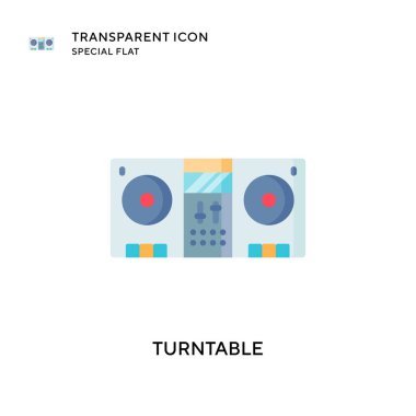 Döndürülebilir vektör simgesi. Düz çizim. EPS 10 vektörü.
