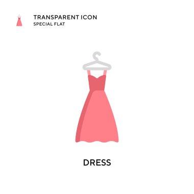 Vektör simgesini giyin. Düz çizim. EPS 10 vektörü.