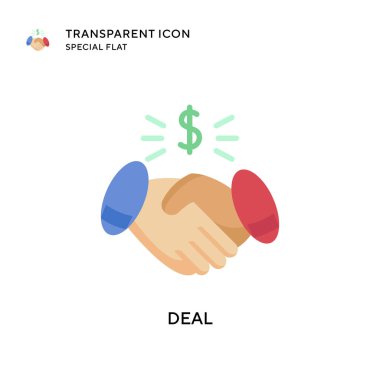 Vektör simgesi dağıt. Düz çizim. EPS 10 vektörü.