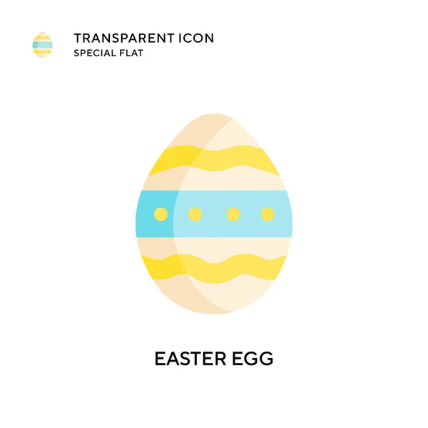 stock vector Easter egg vector icon. Flat style illustration. EPS 10 vector.