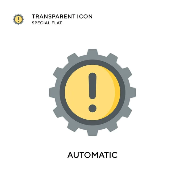 Icône Vectorielle Automatique Illustration Style Plat Vecteur Eps — Image vectorielle