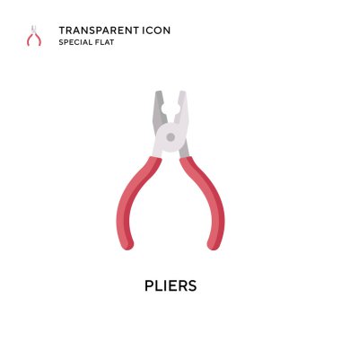 Kerpeten vektör simgesi. Düz çizim. EPS 10 vektörü.