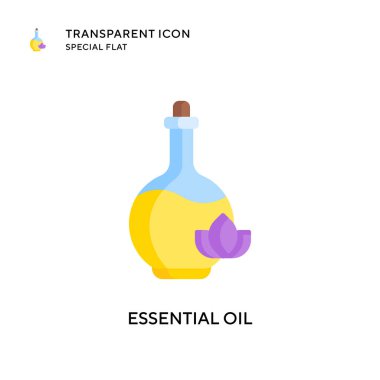 Temel yağ vektör simgesi. Düz çizim. EPS 10 vektörü.