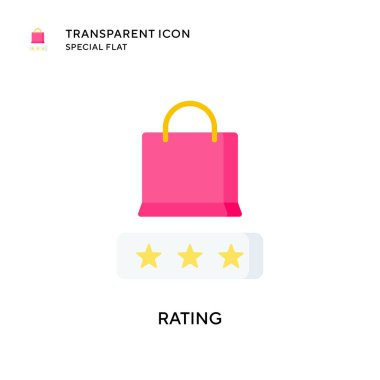 Beğeni vektörü simgesi. Düz çizim. EPS 10 vektörü.