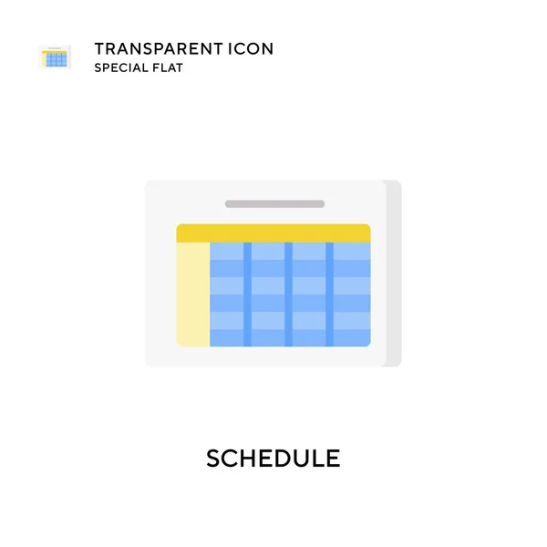 Programar Icono Vector Ilustración Estilo Plano Eps Vector — Vector de stock