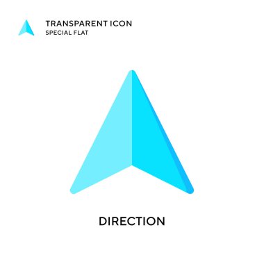 Yönlendirme vektör simgesi. Düz çizim. EPS 10 vektörü.