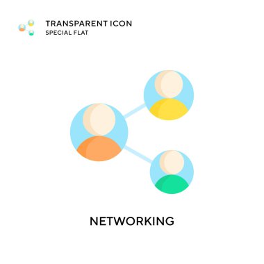 Ağ vektör simgesi. Düz çizim. EPS 10 vektörü.