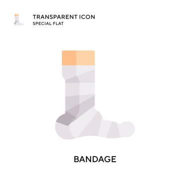 Sargı vektör simgesi. Düz çizim. EPS 10 vektörü.