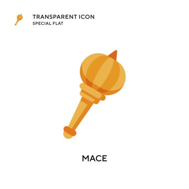 Topuz vektör simgesi. Düz çizim. EPS 10 vektörü.