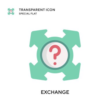 Vektör simgesini değiştir. Düz çizim. EPS 10 vektörü.