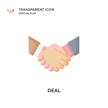 Vektör simgesi dağıt. Düz çizim. EPS 10 vektörü.