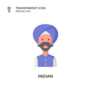 Hint vektör simgesi. Düz çizim. EPS 10 vektörü.