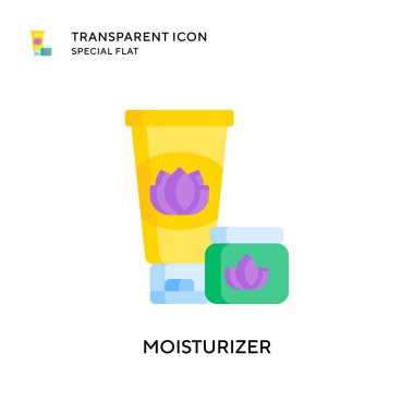 Nemlendirici vektör simgesi. Düz çizim. EPS 10 vektörü.