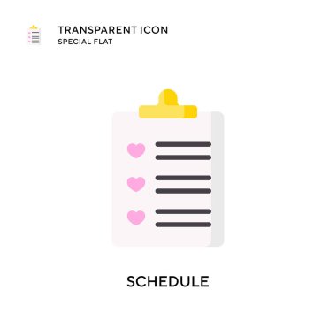 Vektör simgesini ayarla. Düz çizim. EPS 10 vektörü.