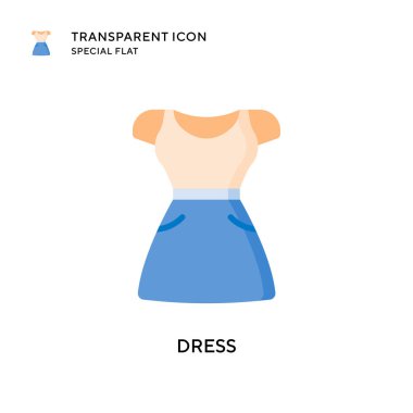 Vektör simgesini giyin. Düz çizim. EPS 10 vektörü.