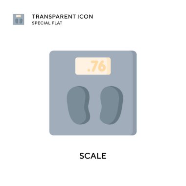 Vektör simgesini ölçekle. Düz çizim. EPS 10 vektörü.