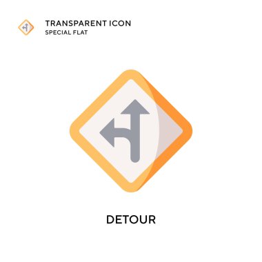 Yönlendirme vektörü simgesi. Düz çizim. EPS 10 vektörü.