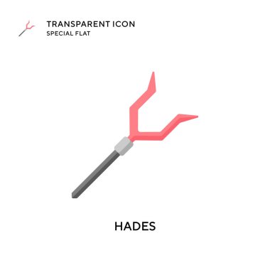 Hades vektör simgesi. Düz çizim. EPS 10 vektörü.