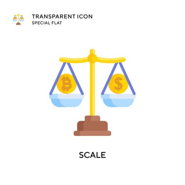 Vektör simgesini ölçekle. Düz çizim. EPS 10 vektörü.