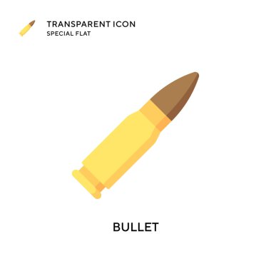 Kurşun vektör ikonu. Düz çizim. EPS 10 vektörü.