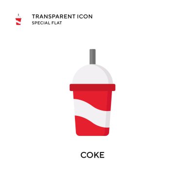 Kola vektör simgesi. Düz çizim. EPS 10 vektörü.