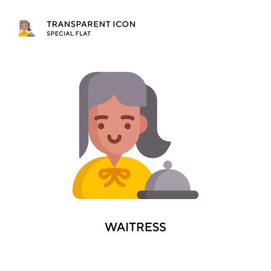 Garson vektör simgesi. Düz çizim. EPS 10 vektörü.