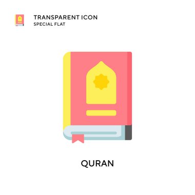 Kuran vektör simgesi. Düz çizim. EPS 10 vektörü.