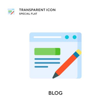 Günlük vektör simgesi. Düz çizim. EPS 10 vektörü.