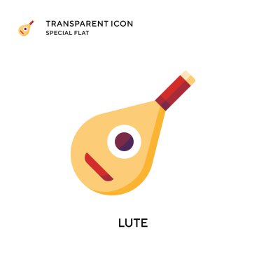 Lavta vektör simgesi. Düz çizim. EPS 10 vektörü.