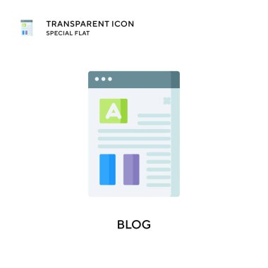 Günlük vektör simgesi. Düz çizim. EPS 10 vektörü.