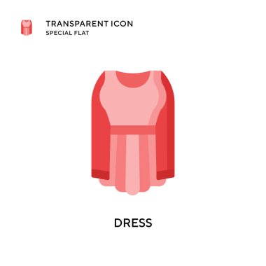 Vektör simgesini giyin. Düz çizim. EPS 10 vektörü.