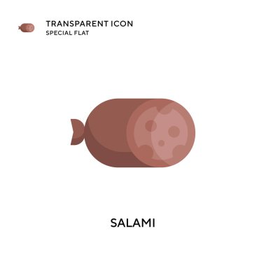 Salam vektör simgesi. Düz çizim. EPS 10 vektörü.