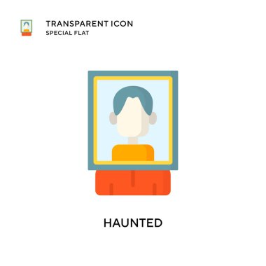 Perili vektör simgesi. Düz çizim. EPS 10 vektörü.