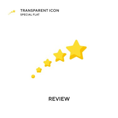 Vektör simgesini gözden geçir. Düz çizim. EPS 10 vektörü.