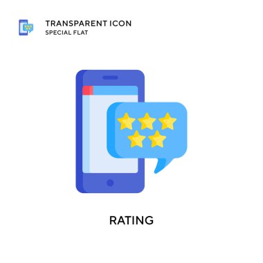 Beğeni vektörü simgesi. Düz çizim. EPS 10 vektörü.