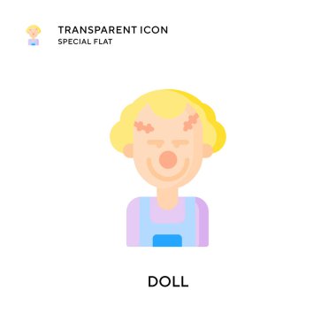 Bebek vektör simgesi. Düz çizim. EPS 10 vektörü.