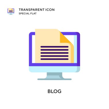 Günlük vektör simgesi. Düz çizim. EPS 10 vektörü.