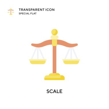 Vektör simgesini ölçekle. Düz çizim. EPS 10 vektörü.