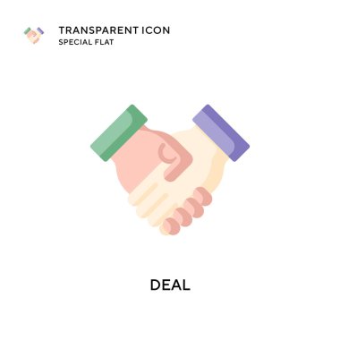 Vektör simgesi dağıt. Düz çizim. EPS 10 vektörü.