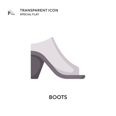 Çizme vektör simgesi. Düz çizim. EPS 10 vektörü.