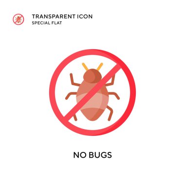 Hata vektör simgesi yok. Düz çizim. EPS 10 vektörü.